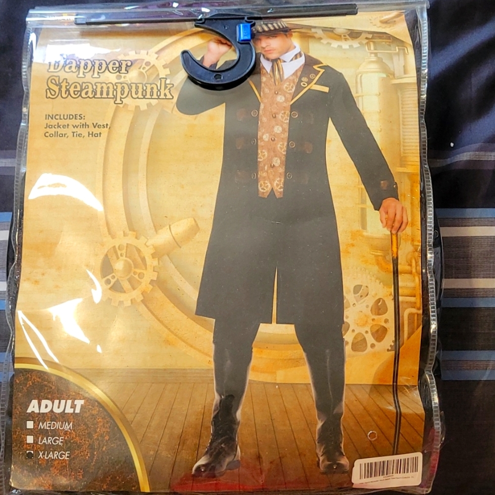 Dapper Steampunk Men's Costume